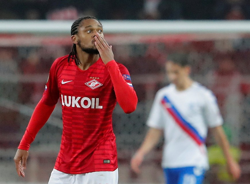 "Спартак" пока что не забил голов в игре с "Уралом".