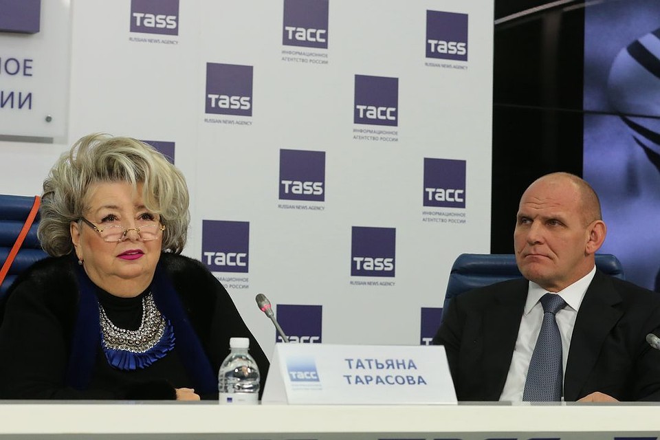 Александр Карелин поддержал идею создания памятника Анатолию Тарасову. Фото: Григорий Аванян.
