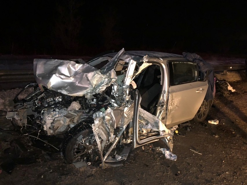 Под Сызранью в аварии погиб водитель
