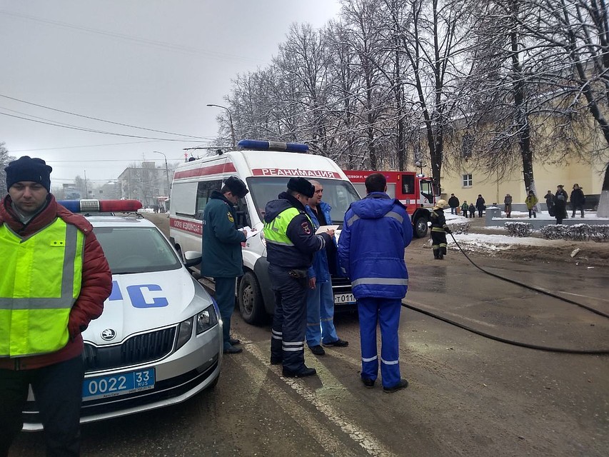 предоставлено ГУ МЧС России по Владимирской области.