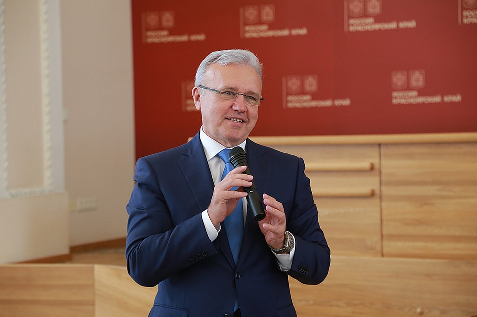 Александр Усс, губернатор Красноярского края