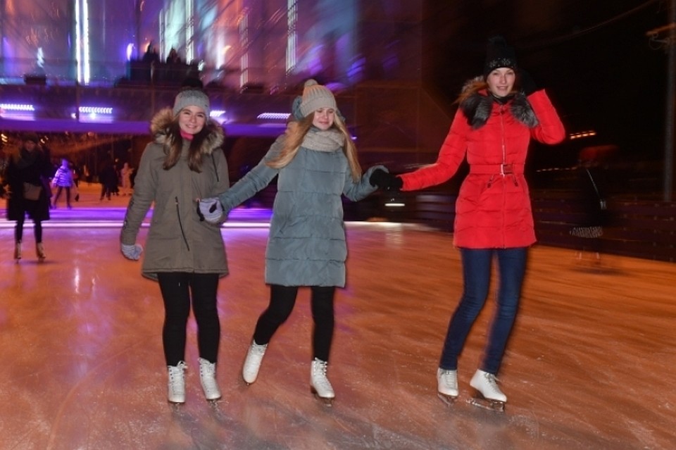 Каток в Парке Горького