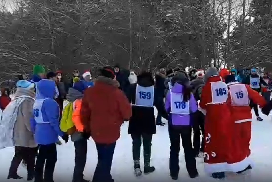 Скрин с видео марафона трезвости