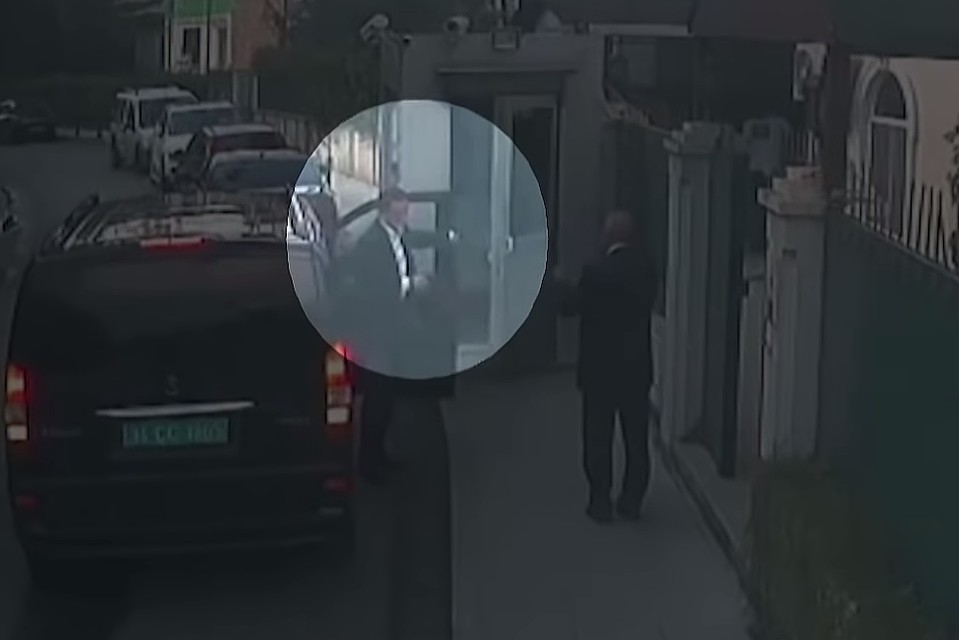 Видео с камер наблюдения было записано 2 октября 2018 года
