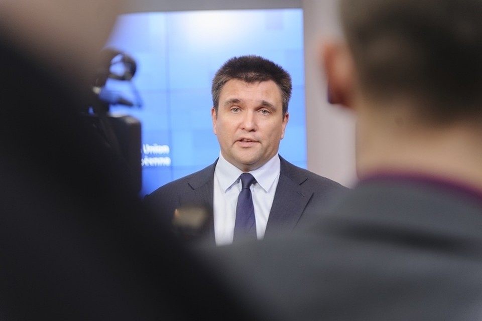 Министр иностранных дел Украины Павел Климкин