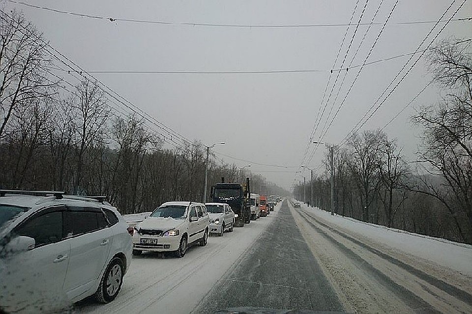 В столице снова пробки