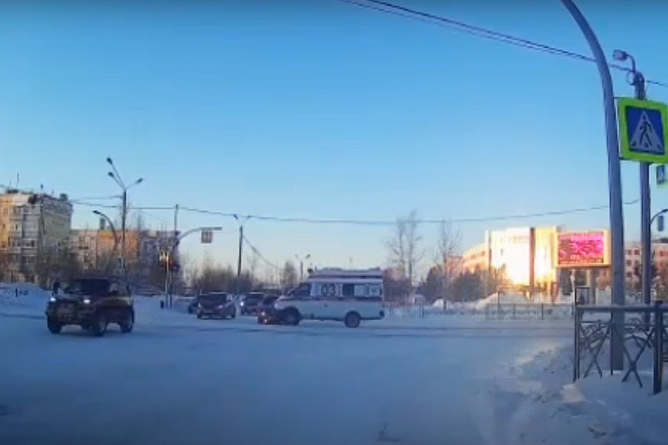 В ГИБДД прокомментировали ДТП с участием скорой помощи Фото: vk.com