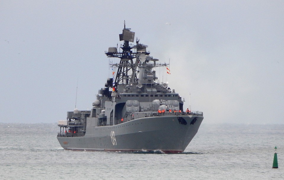 Корабль зашел в Севастопольскую бухту 10 января