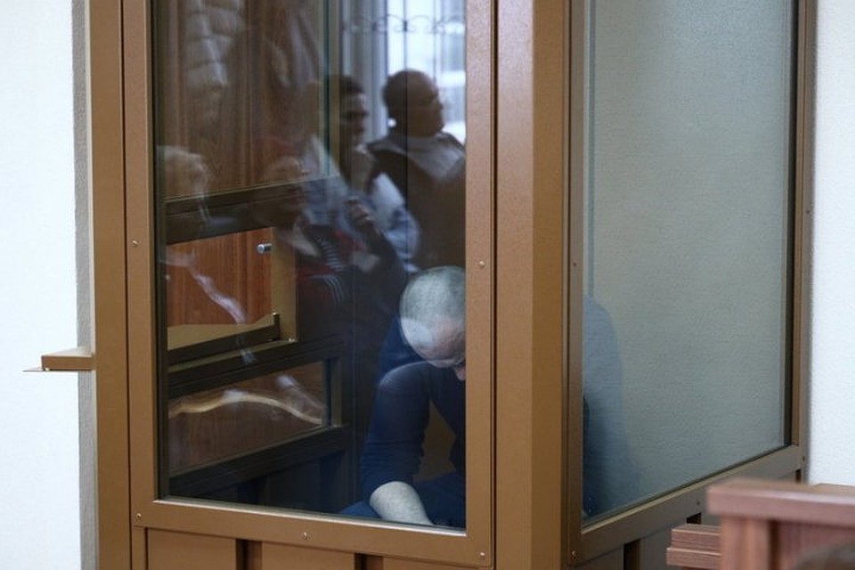 Сергей Егоров на судебном заседании 9 января.