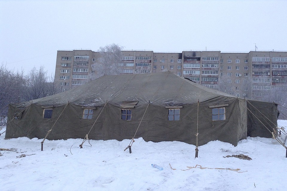 Палатка вмещает до 20 человек. Фото: vk.com/pomoshchbezdomnym