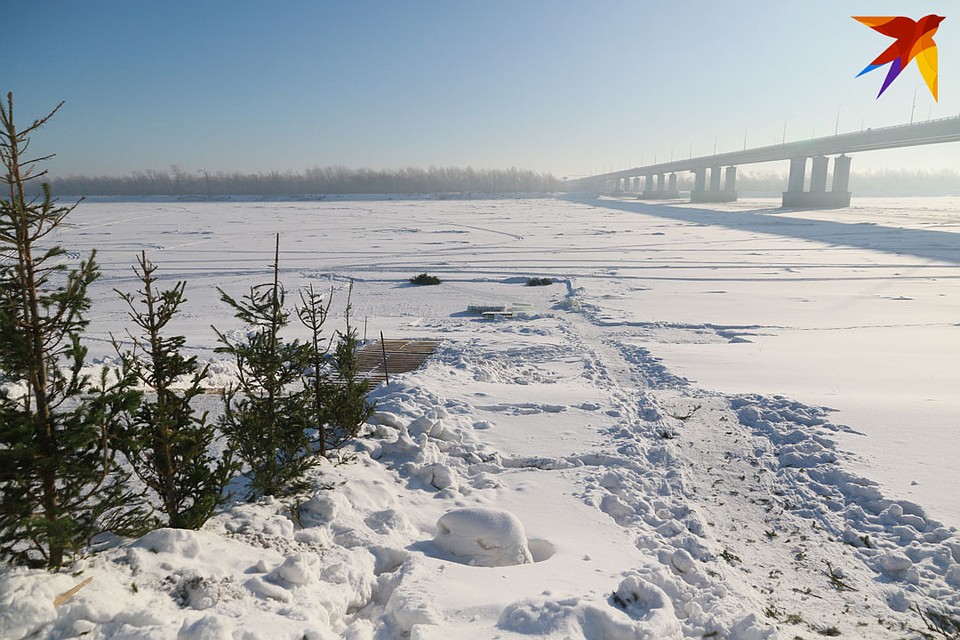 Строительство крещенского городка