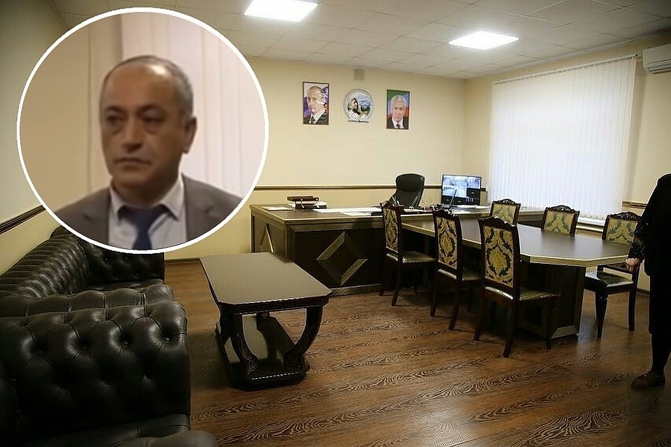 Бывший директор обставил свой кабинет за деньги родителей, а после увольнения решил украсть роскошные диванчики, столы и стулья. Фото: пресс-служба главы Дербента