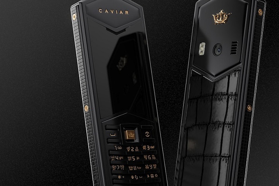 В России выпустили телефон за 179 тысяч рублей. ФОТО с сайта caviar-phone.ru