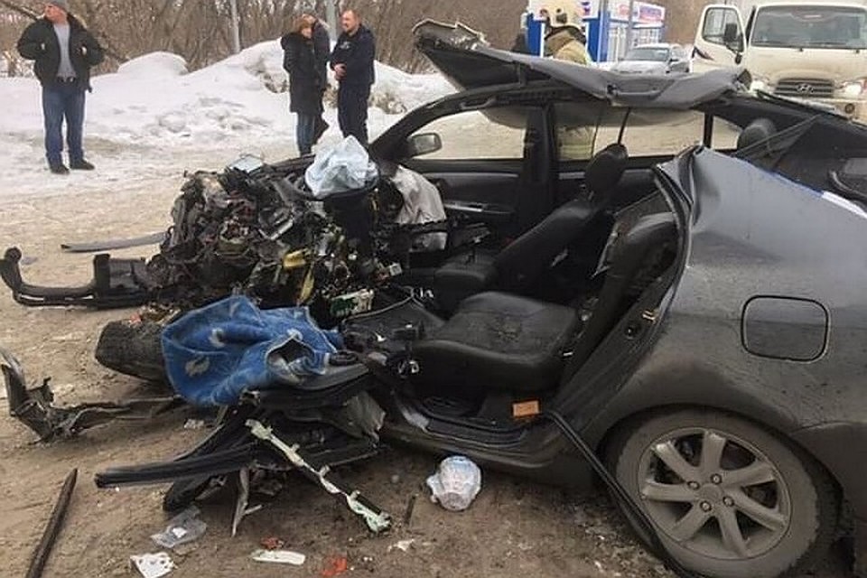 В результате аварии мужчина получил множество травм