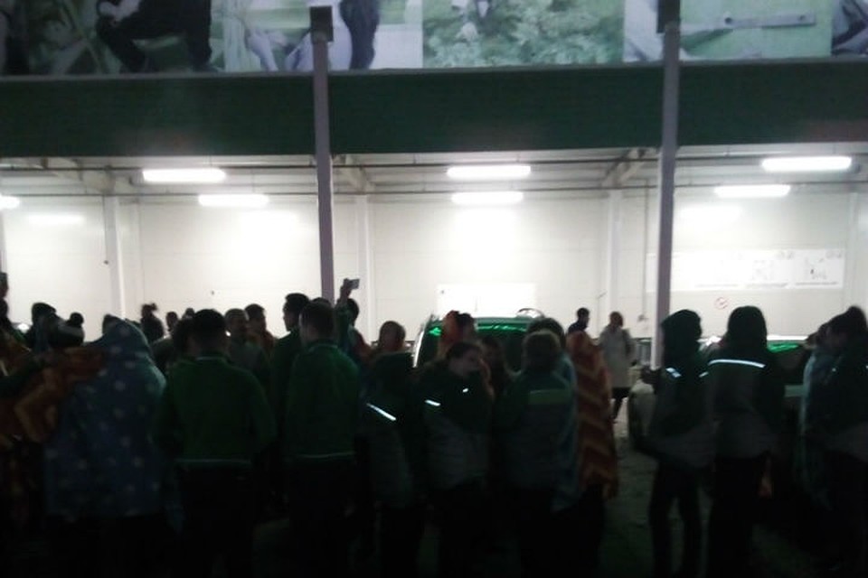 В Петербурге эвакуировали "Леруа Мерлен"
