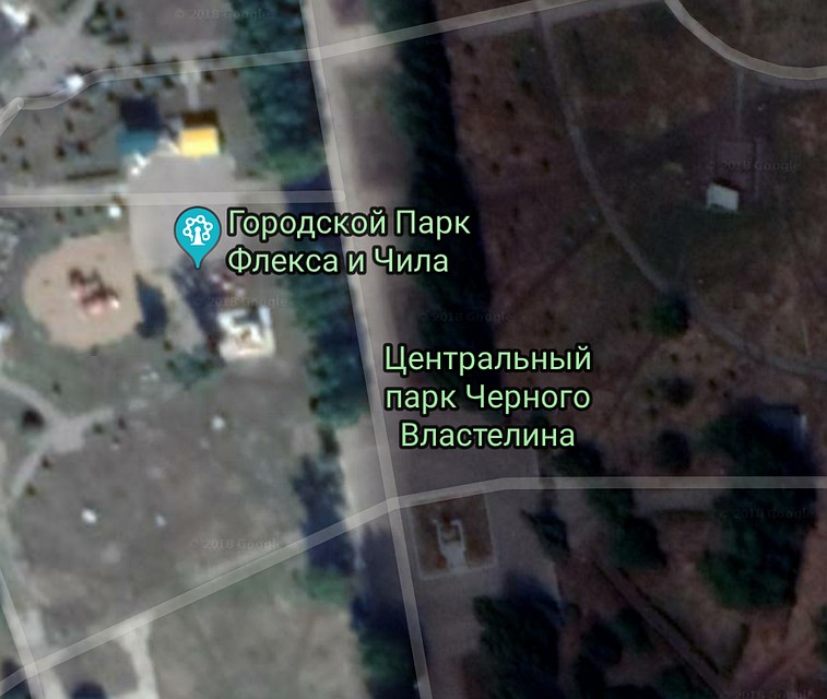 Парки находятся в границах улиц Мира и Победы