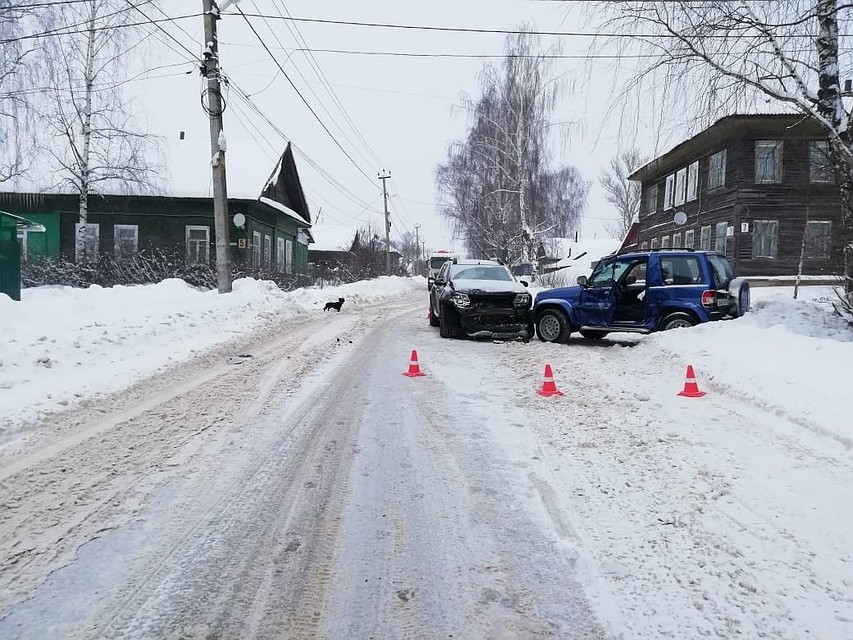 Водитель не пропустил встречный автомобиль на перекрестке Фото: ГУБДД России по Тверской области
