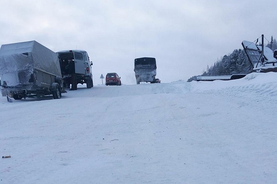 На ямальском зимнике из-за пьяного водителя погиб пешеход Фото: Госавтоинспекция Ямала