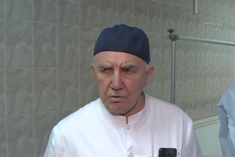 заведующий ожоговым отделением кемеровской городской больницы №2 Евгений Альтшулер