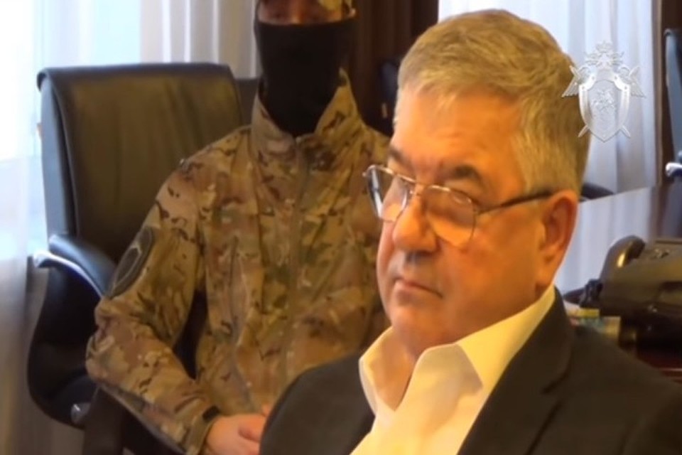 Следком опубликовал видео задержания главы подразделения РЖД в Кузбассе. Фото: кадр видео СК РФ