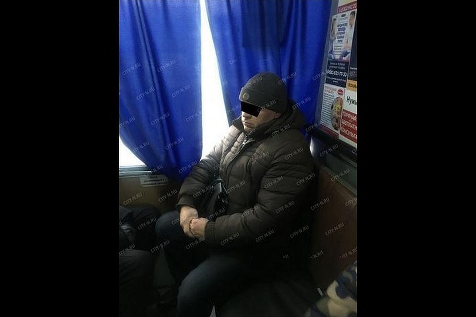 Очевидцы сфотографировали агрессивного инвалида. Фото: city-n.ru