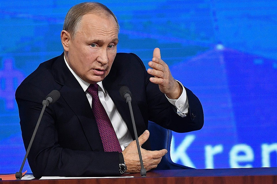 Президент России Владимир Путин