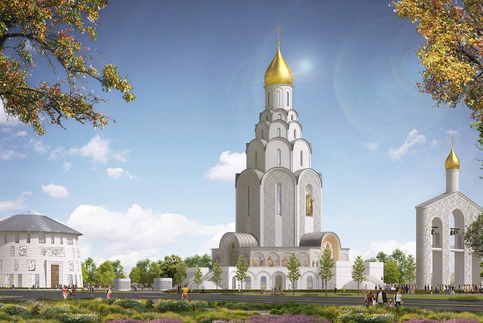 Проект храма великого князя Владимира.
