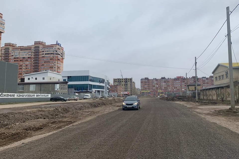 Улица Автомобильная в Краснодаре Фото: пресс-служба администрации Краснодарского края