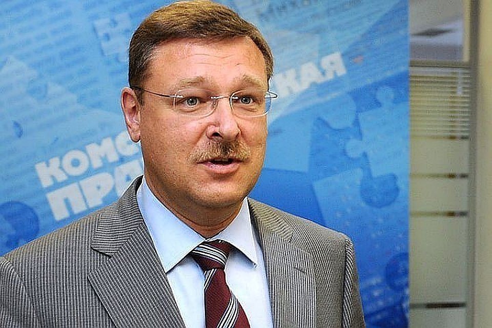 Глава комитета Совета Федерации по международным делам Константин Косачев