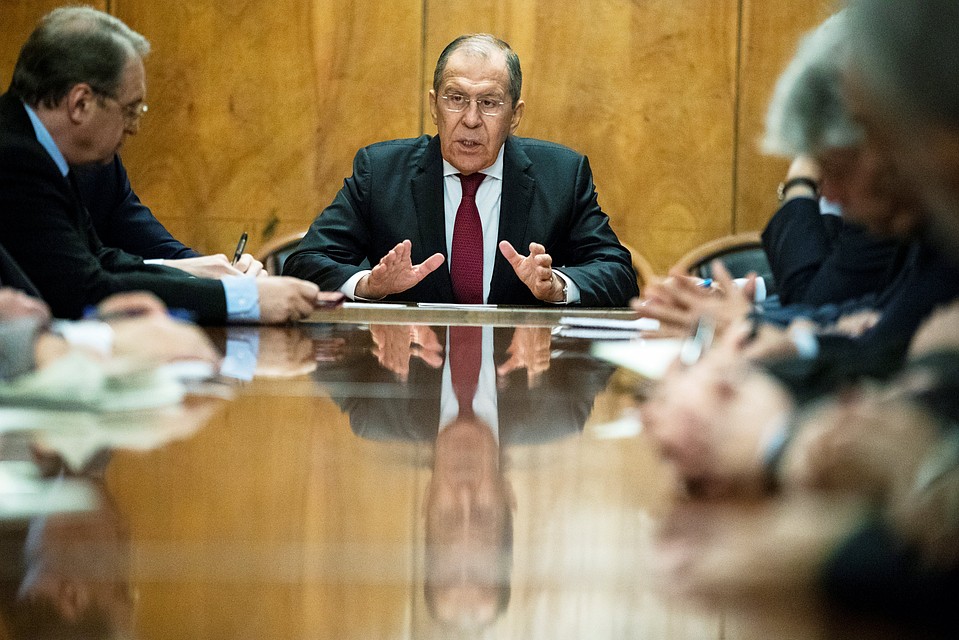 Глава МИД РФ Сергей Лавров