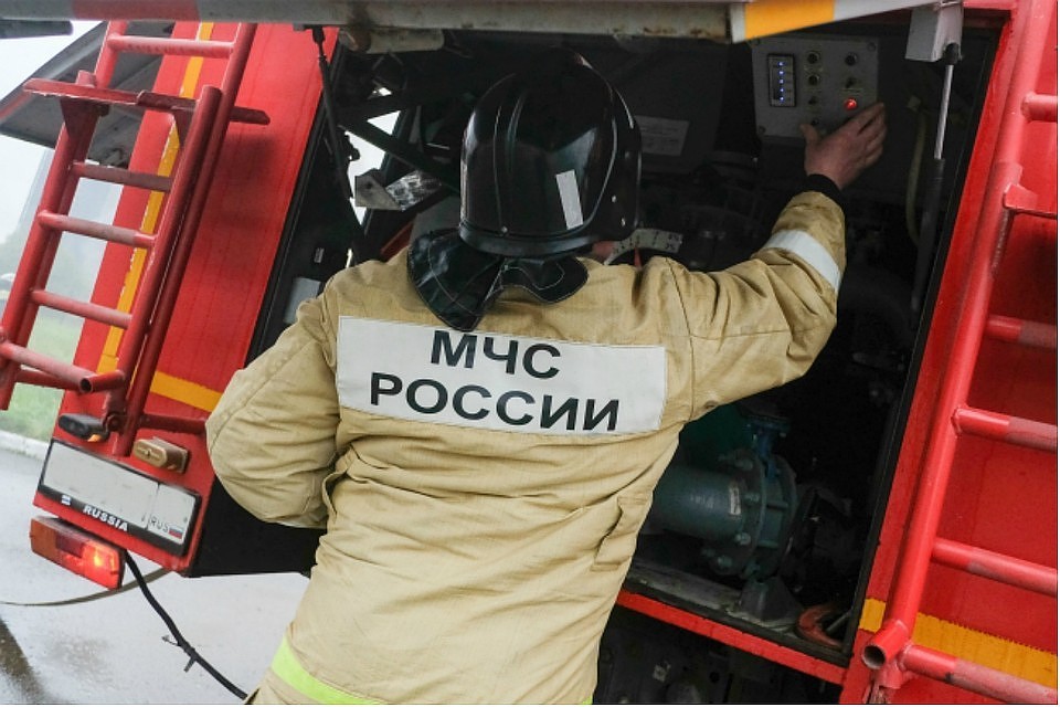 Огонь был потушен еще до прибытия спасателей