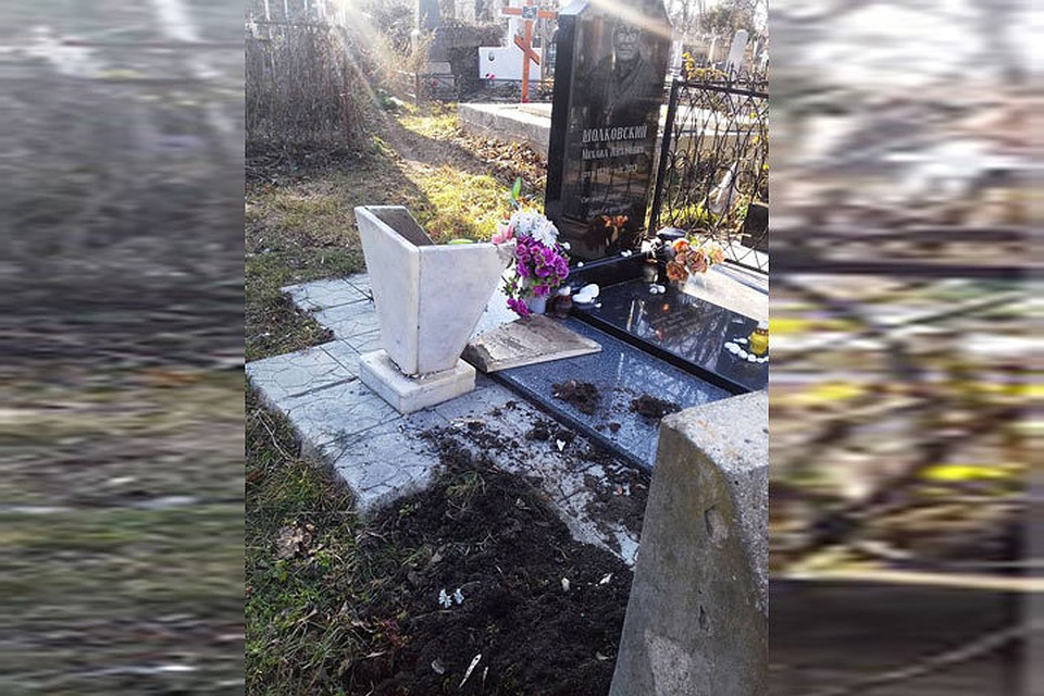 Вандалы надругались над могилой узника Рыбницкого гетто Михаила Шолковского