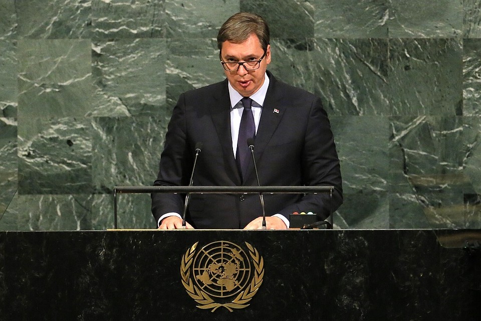Президент Сербии Александар Вучич