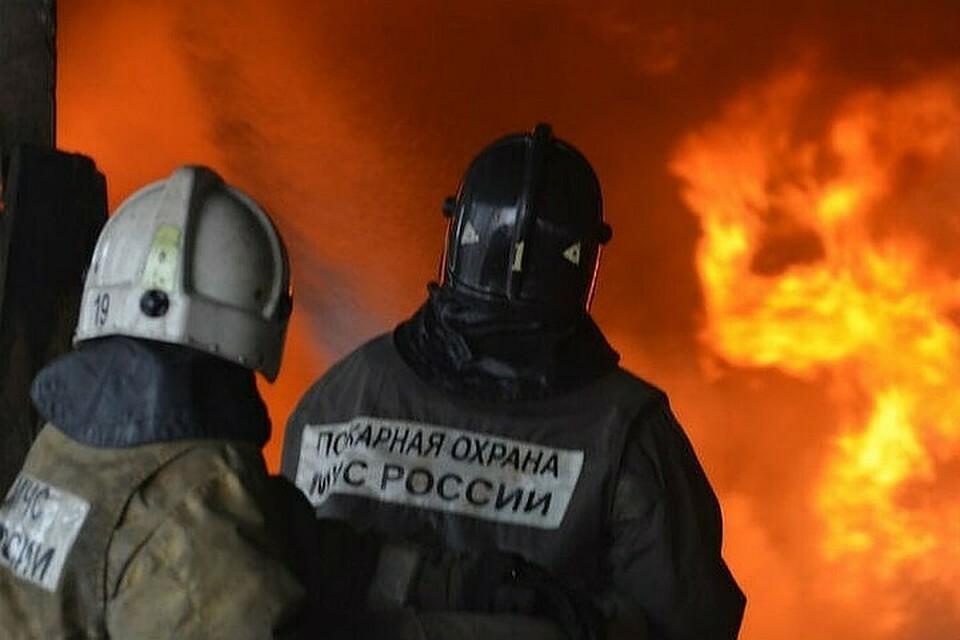 В Новороссийске в частном доме на Анапском шоссе произошел пожар