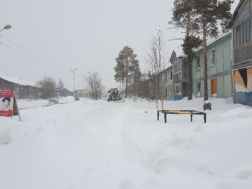 В Ноябрьске из-за непогоды введён режим повышенной готовности. Фото с сайта администрации города Ноябрьск