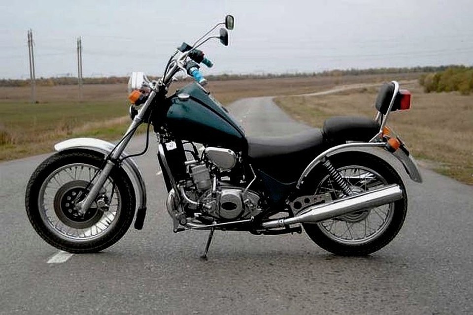 Такой мотоцикл угнали у пенсионера. Фото: moto-russ.ru.