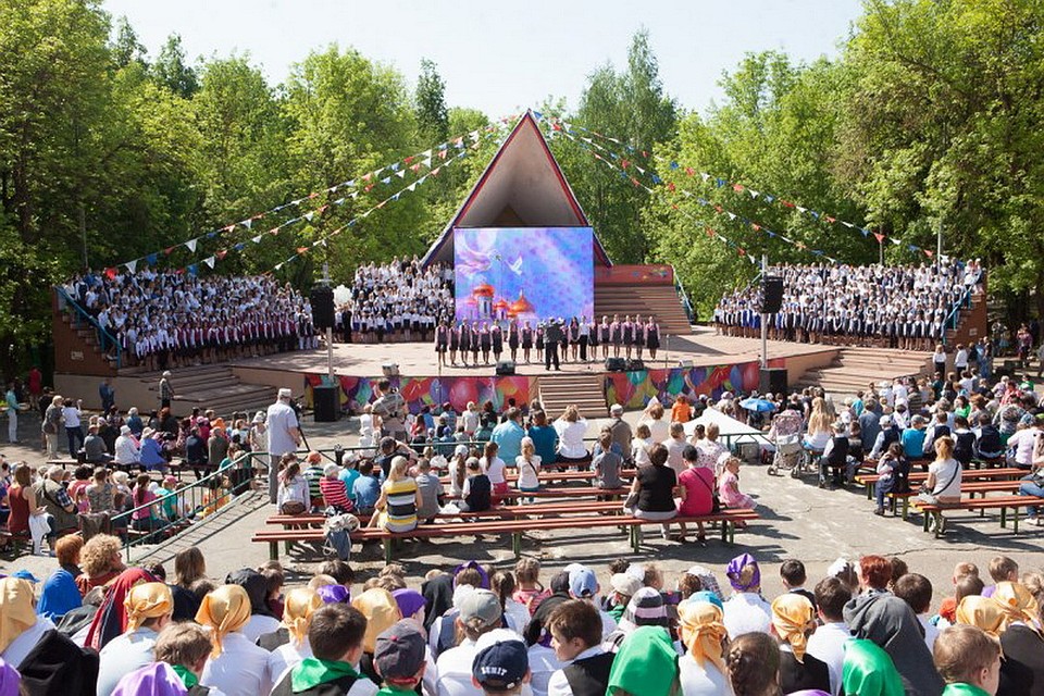 Зеленый театр в Пскове могут отремонтировать в 2019 году.