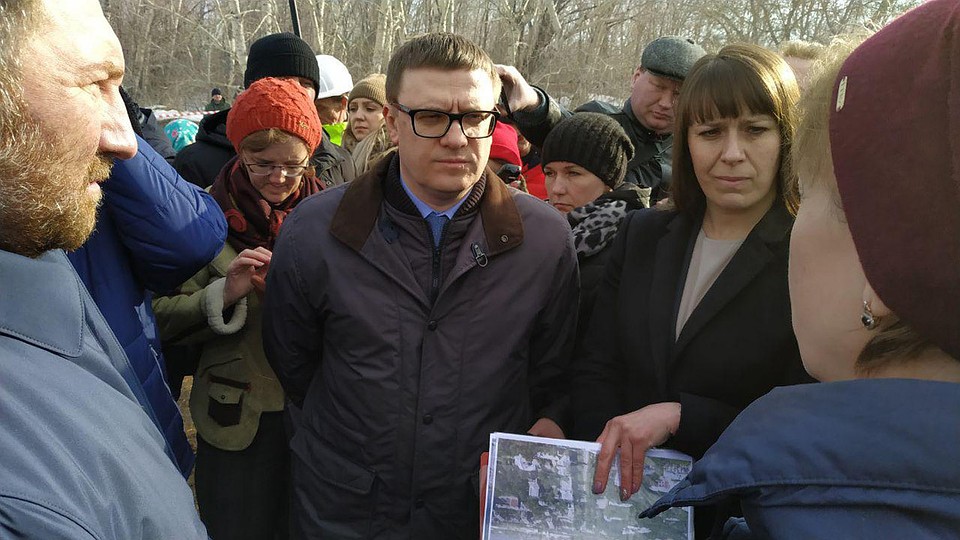 Алексей Текслер на Коркинском разрезе.