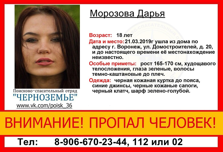 Фото: из группы поисково-спасательного отряда «Черноземье» в соцсети.