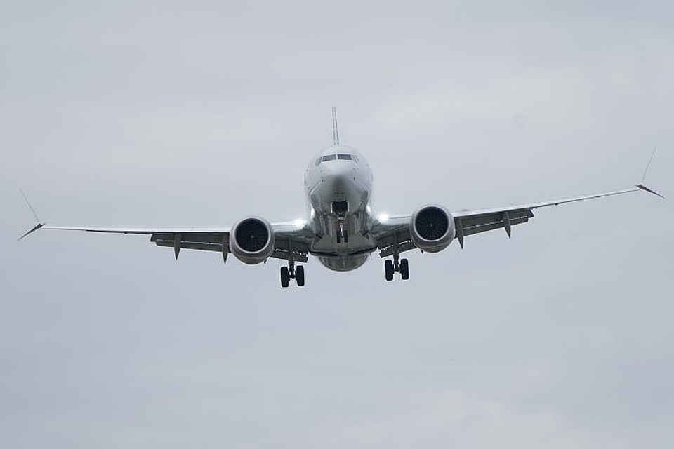 Лайнер Boeing 737 MAX