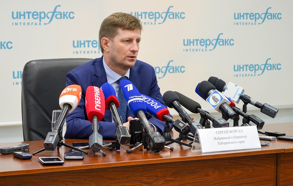 «Не укладывается в голове»: глава Хабаровского края Сергей Фургал о задержании Виктора Ишаева