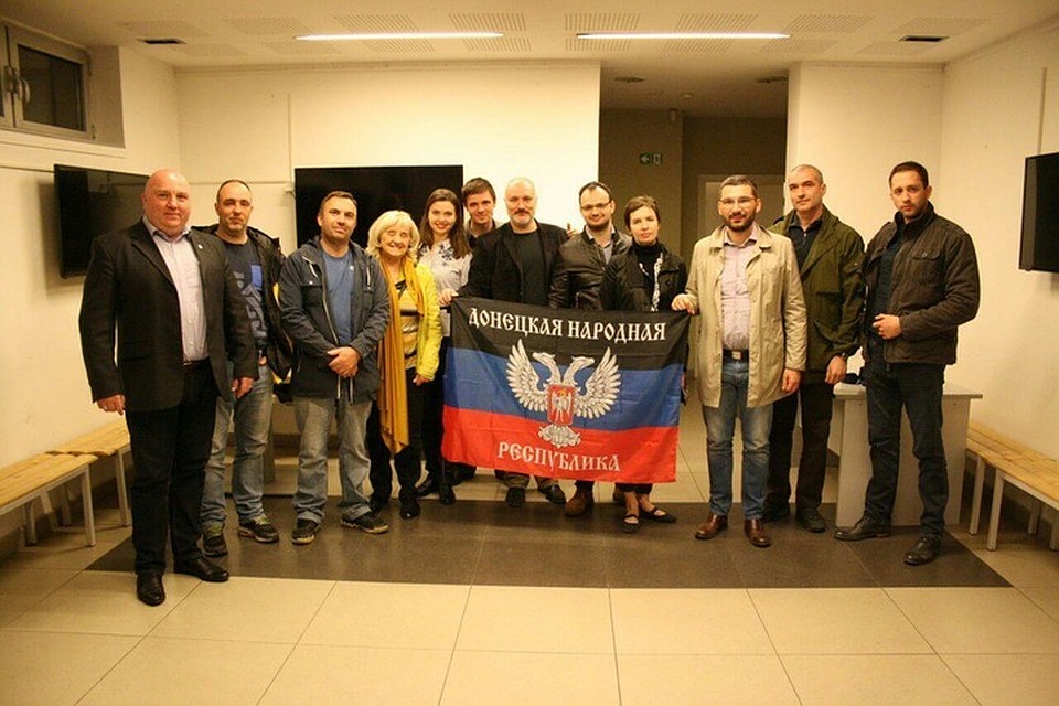 Премьерный показ документального фильма «Братья по неприятелю» посетил представитель внешнеполитического ведомства ДНР. Фото: МИД Республики