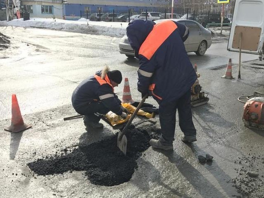 В Нижневартовске взялись за ремонт дорог. Фото с сайта администрации города Нижневартовск