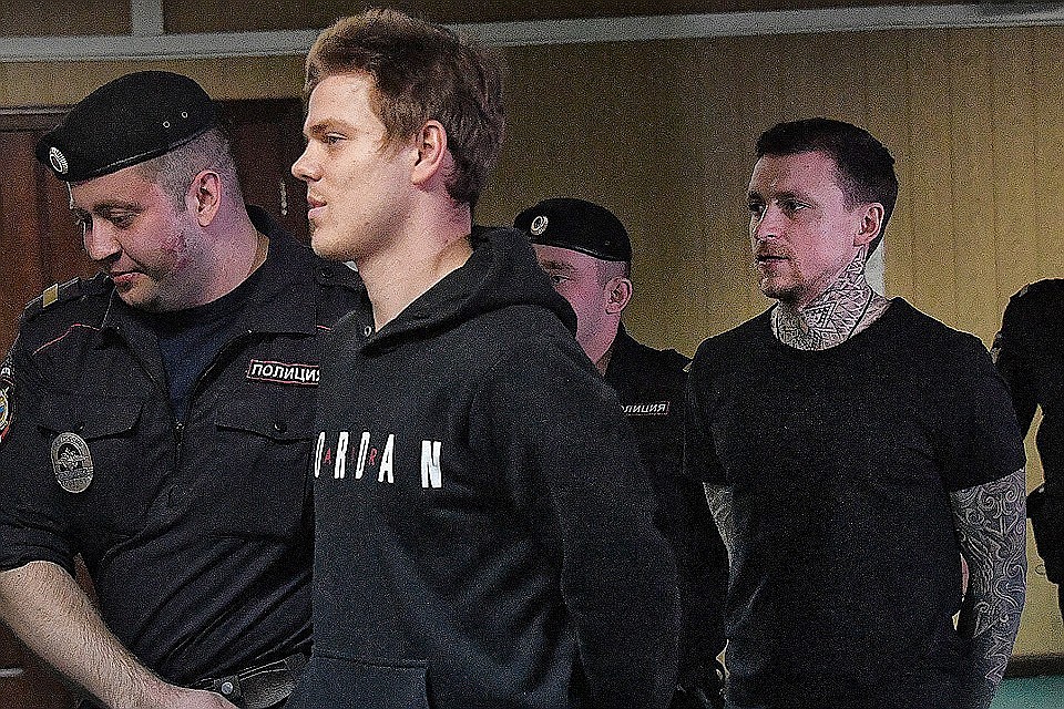 Кокорин и Мамаев доставлены в суд Москвы