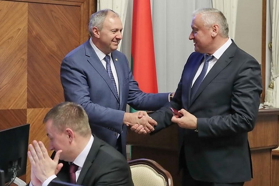 До назначения Дворник руководил Гомельской областью. Фото: belta.by.