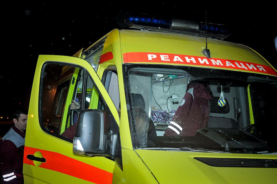 Ребенка экстренно увезли в больницу