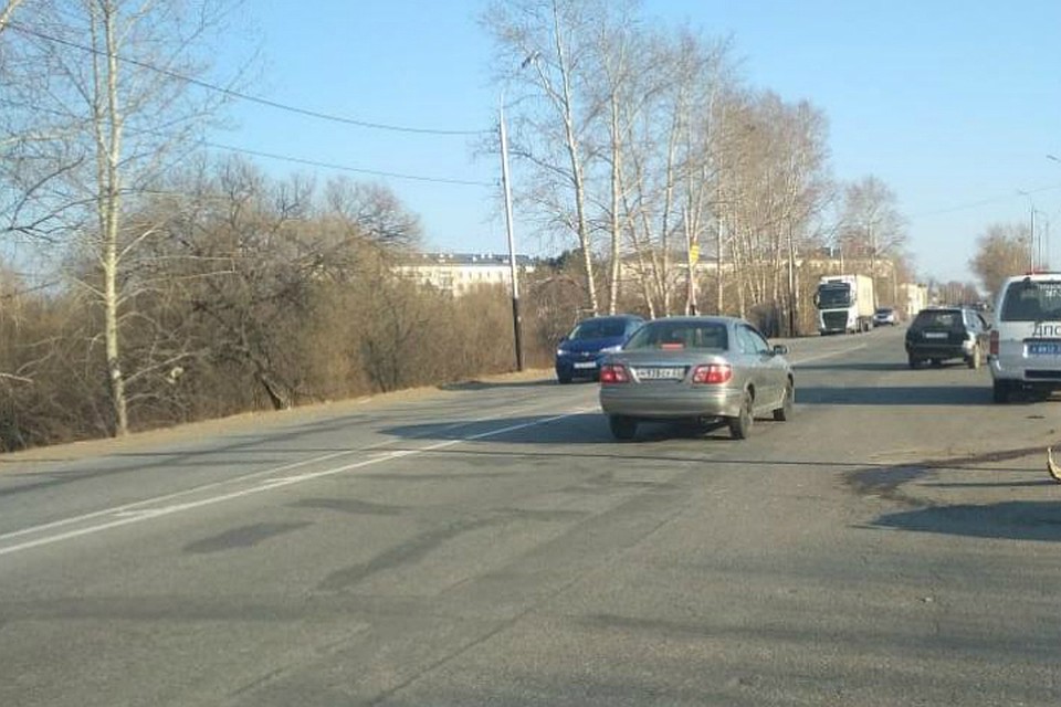 Попытка уйти от столкновения закончилась жуткой аварией в Хабаровске