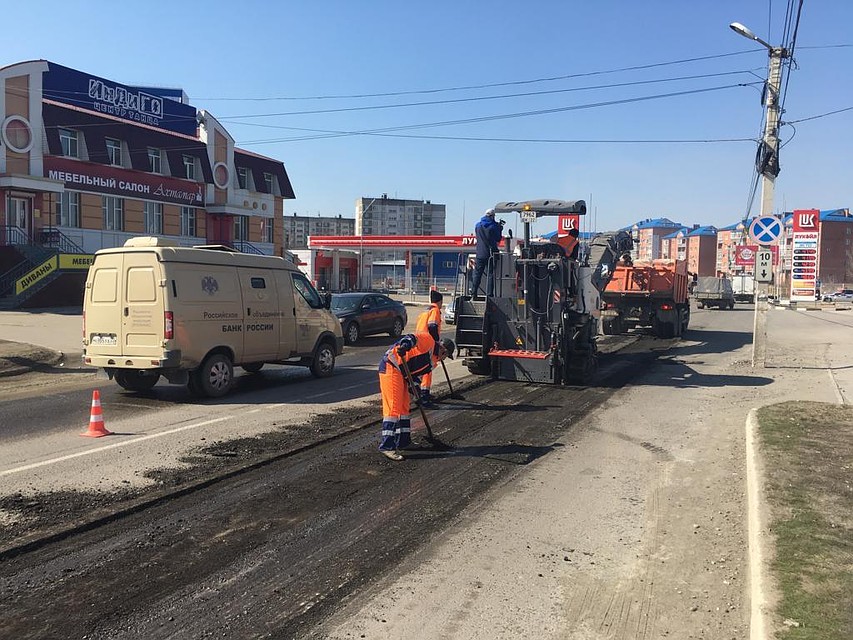 На ямочный ремонт дорог из городского бюджета выделили 15 млн рублей