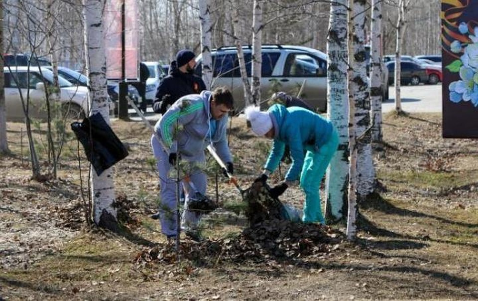 В Нижневартовске открывают сезон весенних субботников. Фото с сайта администрации города Нижневартовск