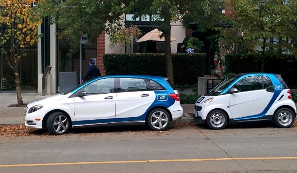 Автомобили Car2go.